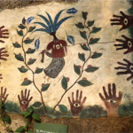 Peruvian vegetalista mural