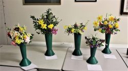 Class 6 (2)Vase of Mixed Garden Flowers