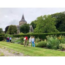 The Court HouseHerbaceous border